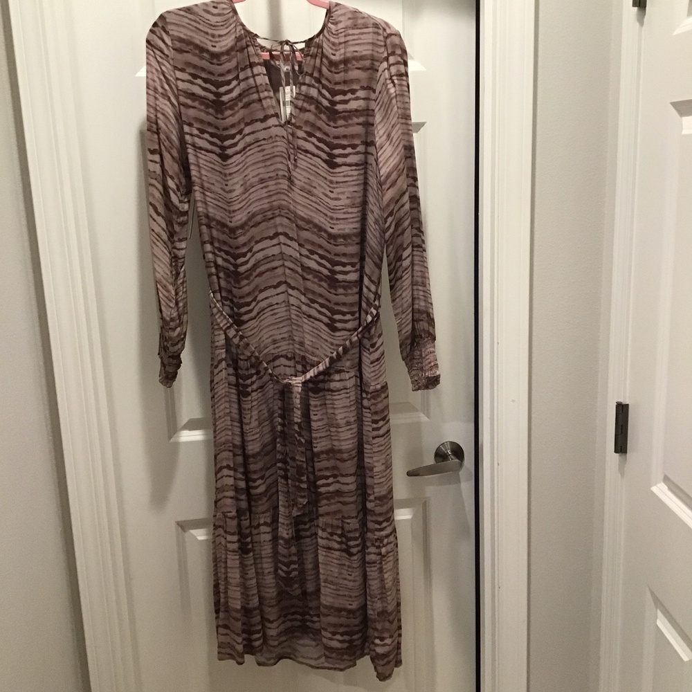 Cloth & Stone animal print dress size M NWT